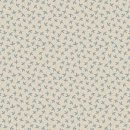 Majolica Lewis & Irene Fabric | Ditzy Dark Cream