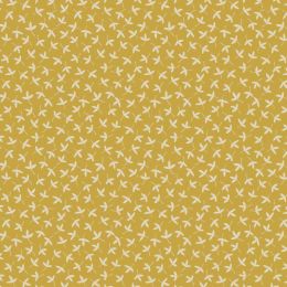 Majolica Lewis & Irene Fabric | Ditzy Mustard