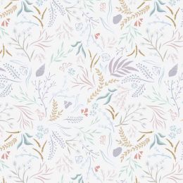 Cassandra Connolly Sound Of The Sea Fabric | Seaweed Sway Sea Mist Blue
