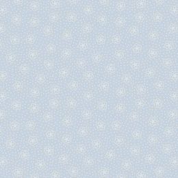 Celtic Faeries Lewis & Irene Fabric | Celtic Flowers Light Blue Silver Metallic