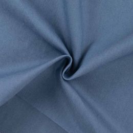 7oz Cotton Rich Denim Fabric | Dusty Blue