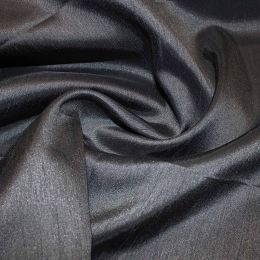 Shantung Satin Fabric | Dark Grey