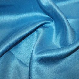 Shantung Satin Fabric | Turquoise
