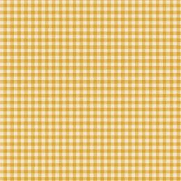 Creating Memories Woven Tilda Fabric | Gingham Yellow