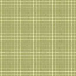 Creating Memories Woven Tilda Fabric | Plaid Pea Green