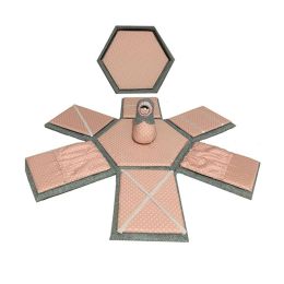 Quilting Antics Pattern | Etui box - Hexagon
