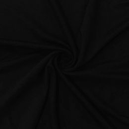 Baby Ponte Roma Double Stretch Fabric | Black