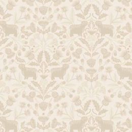 Highlands Lewis & Irene Fabric | Highlands Cream