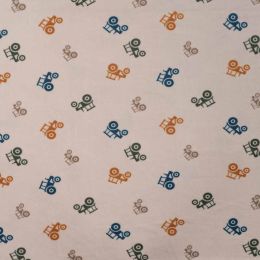 Cutie Velour Fabric | Tractor Sand