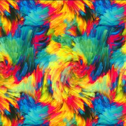 Activewear Jersey Fabric | Digital Print - Multicoloured Optics