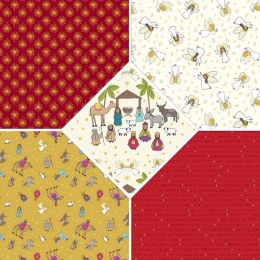 Away In A Manger Lewis & Irene | Fat Quarter Pack 1