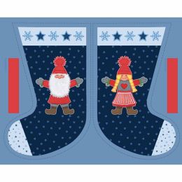 Tomtens Folklore Christmas Lewis & Irene | Stocking Panel