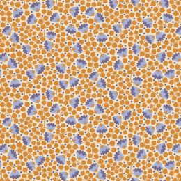 Tilda Wallflower Fabric | Bellflower Mustard
