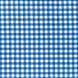 Berkshire Yarn Dyed Cotton Gingham Fabric, 9mm | Royal