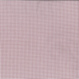Berkshire Yarn Dyed Cotton Gingham Fabric, 3mm | Mauve