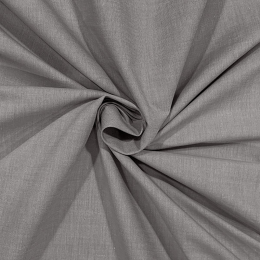 Berkshire Plain Yarn Dyed Chambray | Grey