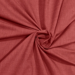 Berkshire Plain Yarn Dyed Chambray | Red