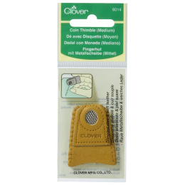 Leather Coin Thimble, Universal Size | Clover