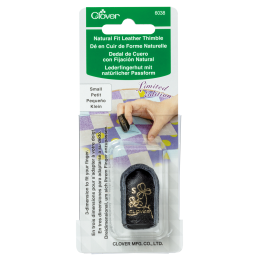 Leather Thimble, Natural Fit - Premium Finish - Small | Clover