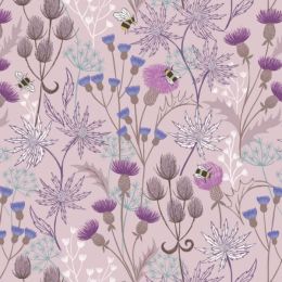 A Celtic Summer Lewis & Irene Fabric | Celtic Floral Heather