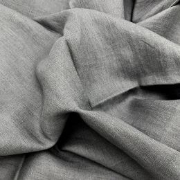 Lucia Linen Fabric | Grey