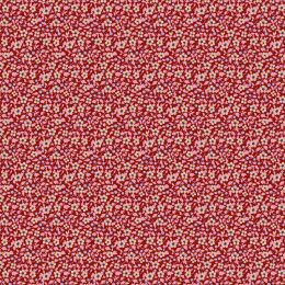 Tilda Basics Brie Fabric | Burgundy
