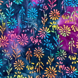 Stitch It Batik Fabric | Design 394
