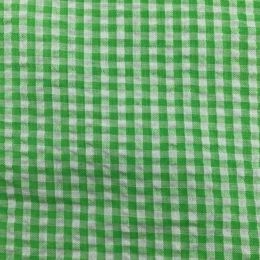 Classic Seersucker Fabric | Lime Green