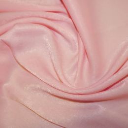 Silk Touch Velvet Satin Fabric | Pink