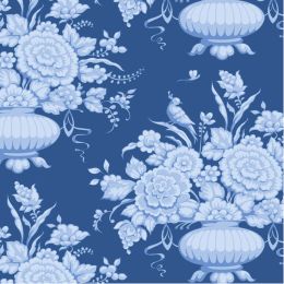 Tilda Something Blue Fabric | Afina Denim