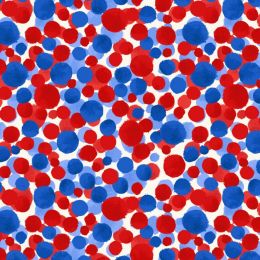 Lewis & Irene Bumbleberries Fabric Essentials | Classic - Red, White & Blue Multi