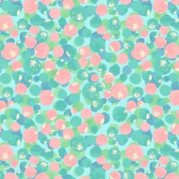 Lewis & Irene Bumbleberries Fabric Essentials | Classic Metallic - Mermaids Tale Pearl