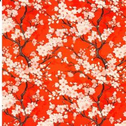 Premium Cotton Poplin Fabric | Japanese Print