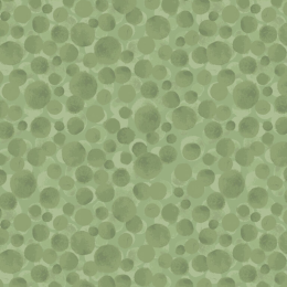 Bumbleberries Flannel Fabric | Wiltshire Green