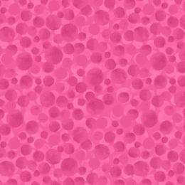 Bumbleberries Flannel Fabric | Carnival Pink