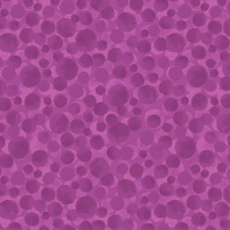 Bumbleberries Flannel Fabric | Berry Purple