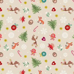 Christmas In Bluebell Wood Lewis & Irene | Scattered Festival Cream