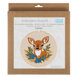 Embroidery Hoop Kits - 15cm | Deer