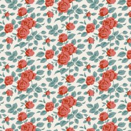 Tilda Village Life Fabric | Margot Rust 