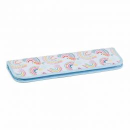 Knitting Pin and Crochet Hook Case: Hard: Rainbow