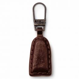 Prym Zip Puller | Faux Leather Brown