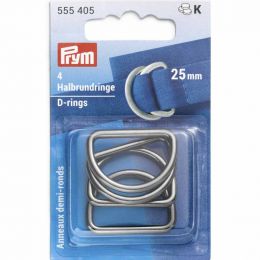 D Rings 25mm | Gunmetal Grey | Prym