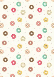 Small things Sweet Fabric | Doughnuts Cream