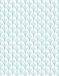 Windsong Meadow Fabric | Trees All Over White
