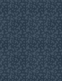 Enchantment Fabric | Leaf Ditzy Dark Blue