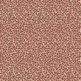 Cranborne Chase Lewis & Irene Fabric | Oak Leaves Light Oak