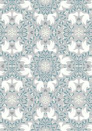 Hygge Glow Fabric | Scandi Dove Silver