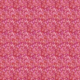 Cat-I-Tude Fabric | Triangular Motion Red - Metallic