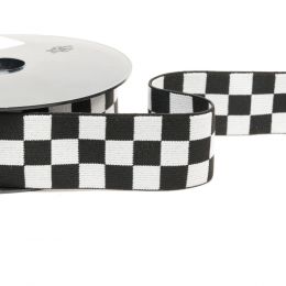 Chequered Elastic 40mm