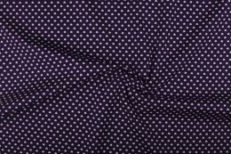 Stitch It, Cotton Print Fabric | Mini Heart Purple